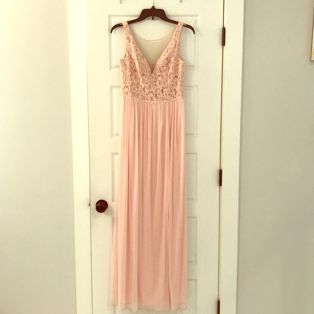David’s Bridal Bridesmaid’s Dress